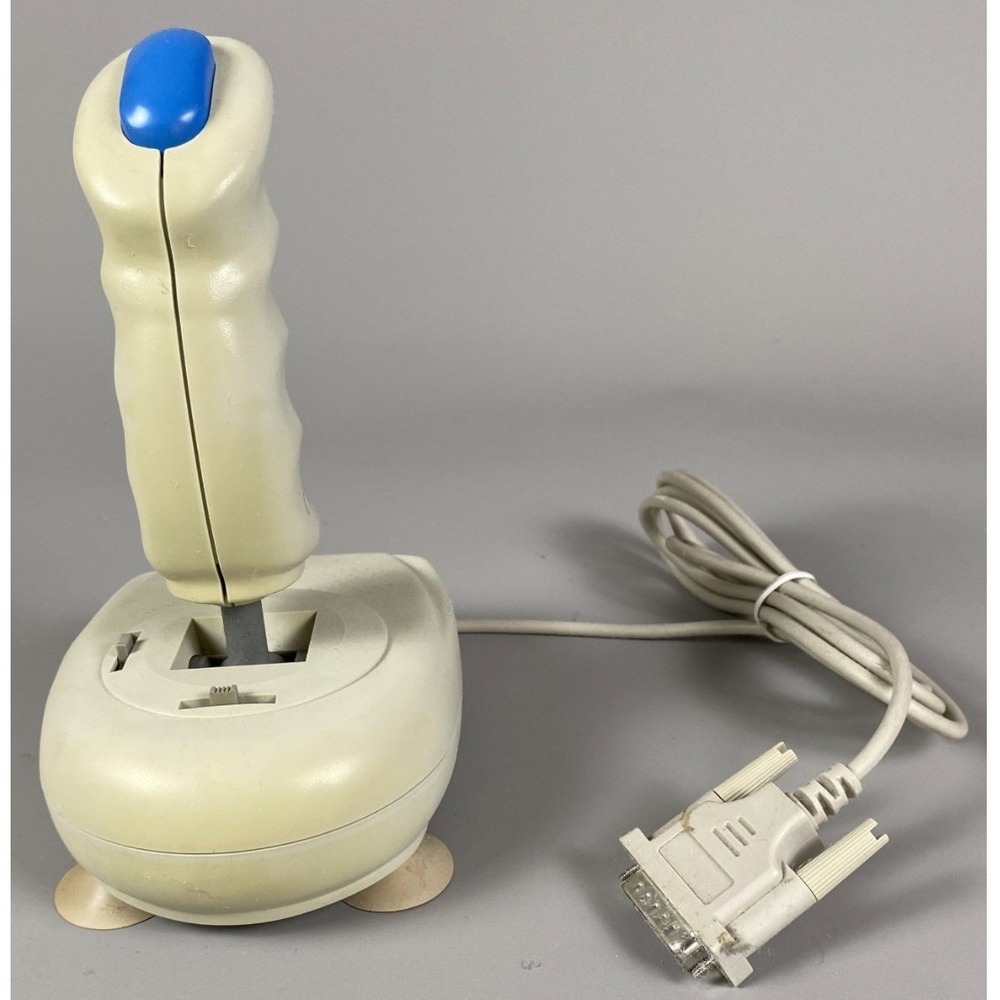 Vintage IBM 92G7555‎ PC Joystick Controller 15-Pin Game Port Retro Gaming Stick